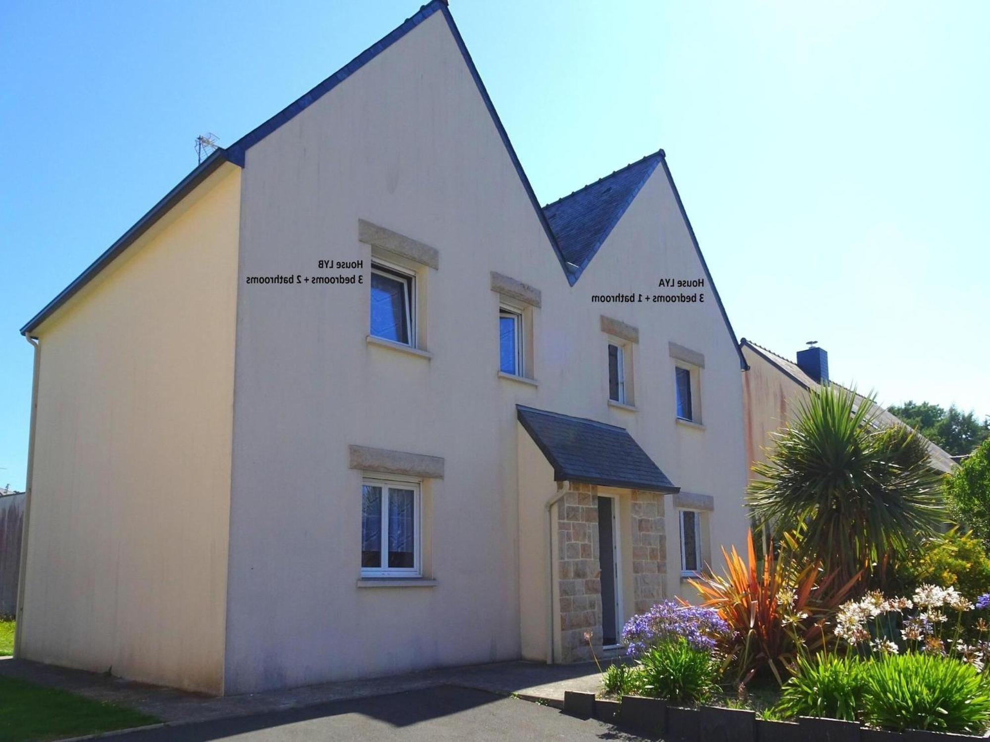 Modern Semi Detached House With Terrace Saint Quay Portrieux Villa Exterior photo