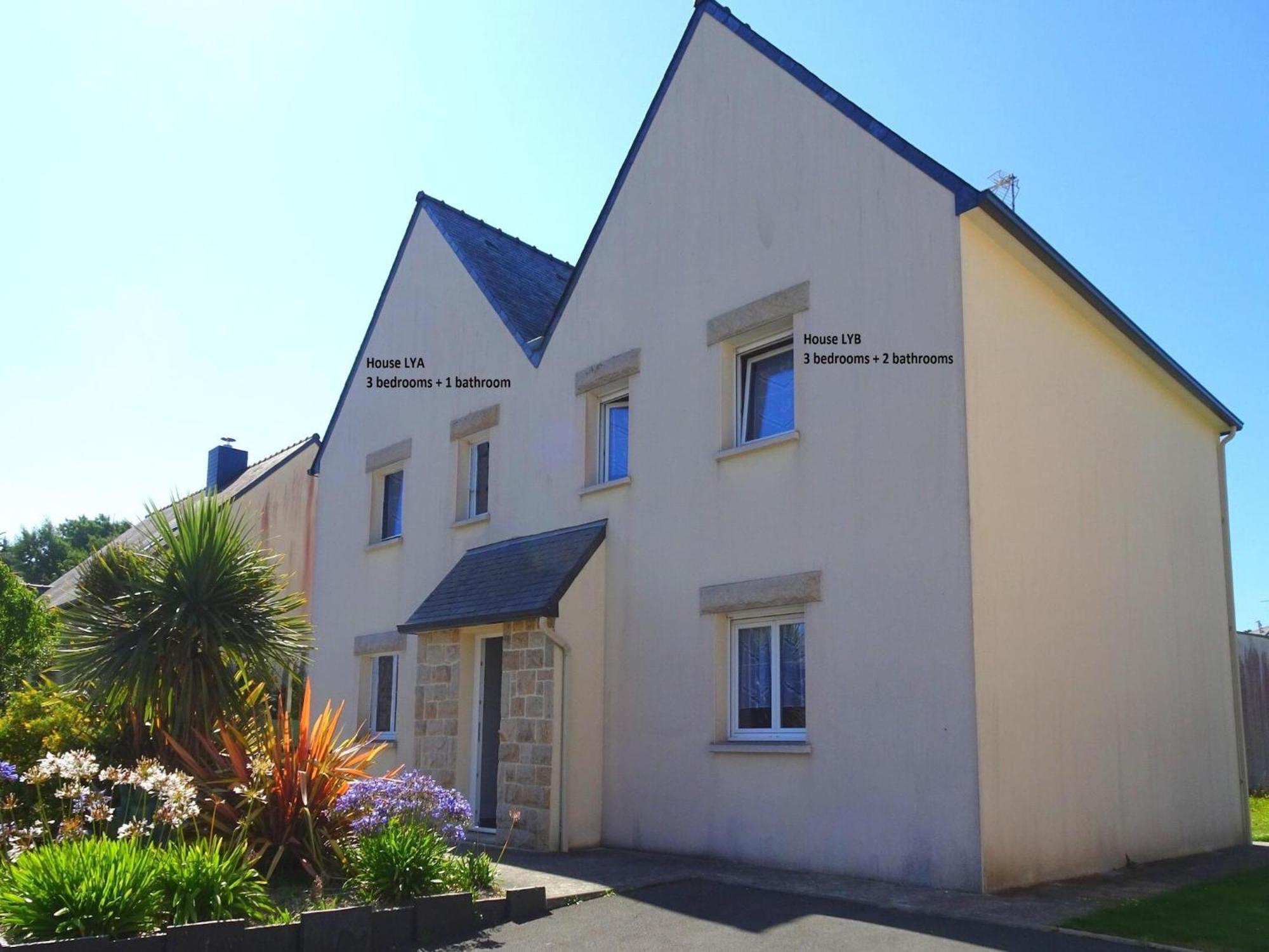 Modern Semi Detached House With Terrace Saint Quay Portrieux Villa Exterior photo